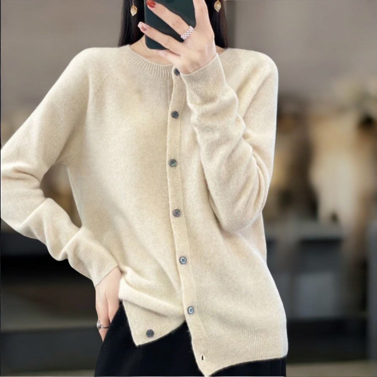 Anna | Wool Cardigan